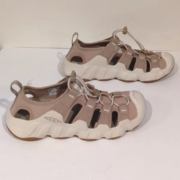Keen Hyperport H2 Women's Sandals In Birch/Plaza Taupe Size 8 - Picture 5 of 11